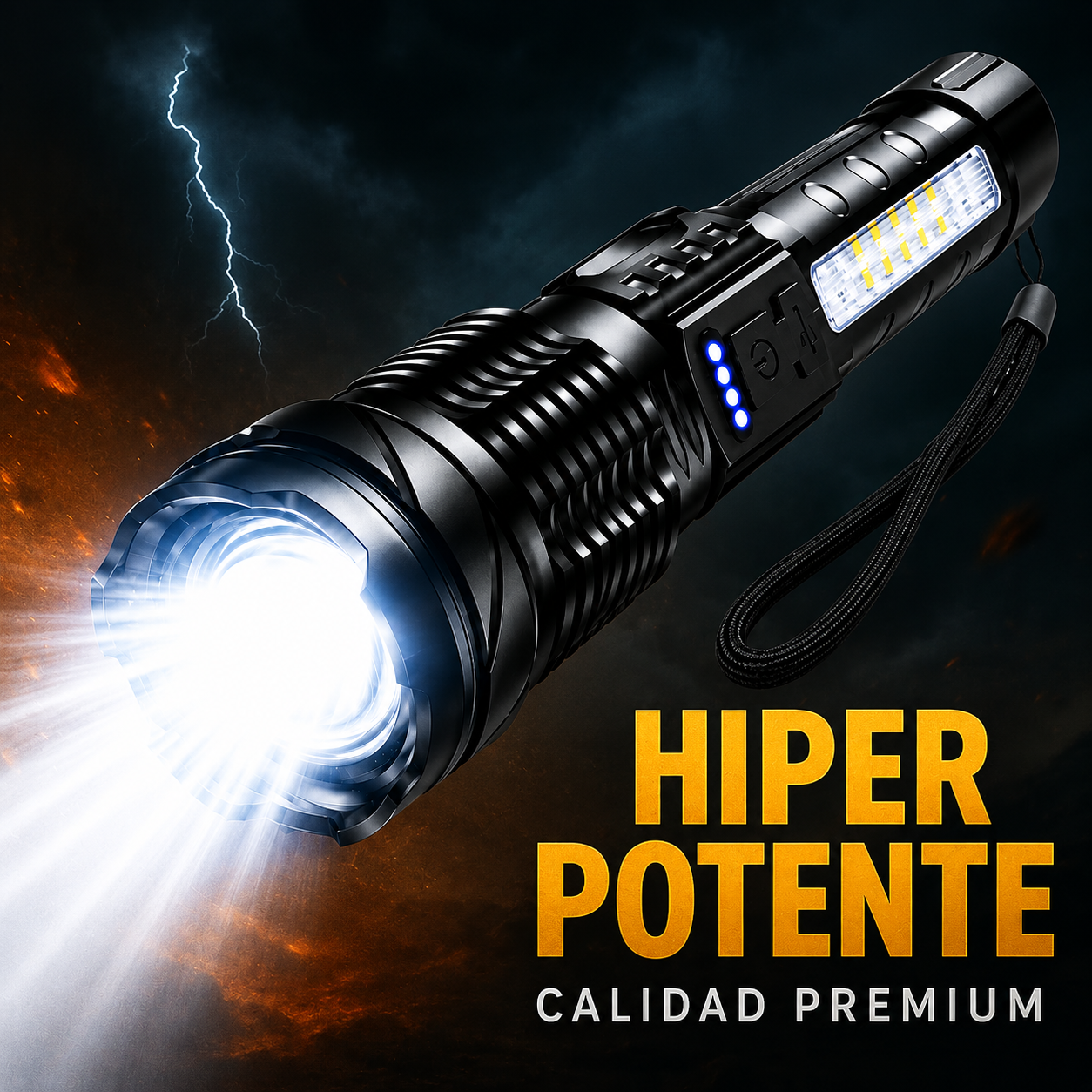 Linterna Táctica Militar TitanBeam™ X900 [PROMO 2X1]